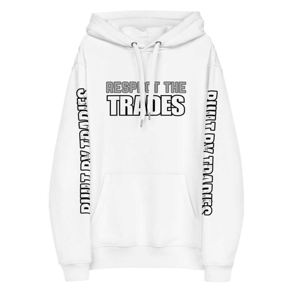Respect The Trades Sydney Built By Tradies Unisex Premium Hoodie - Image 3