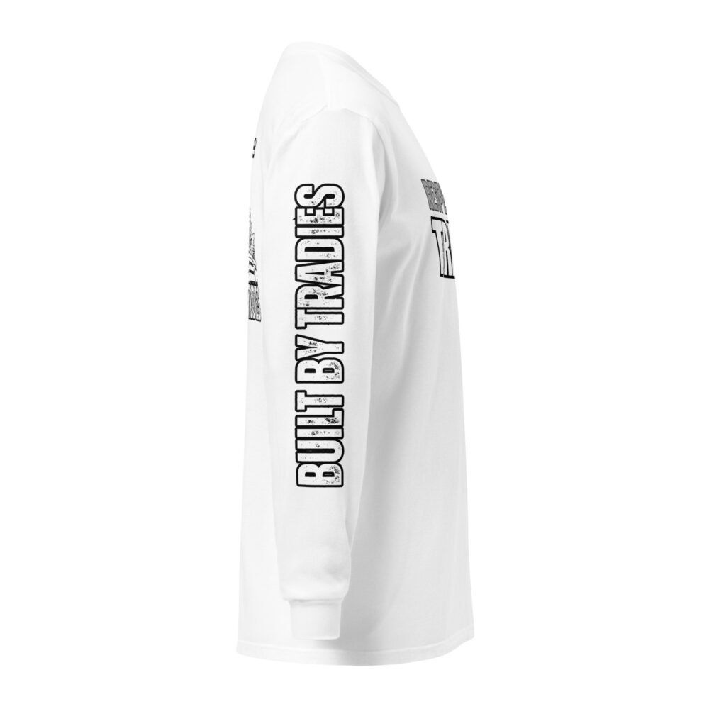 Respect The Trades Sydney Built By Tradies Unisex Long-Sleeve Shirt - Image 8