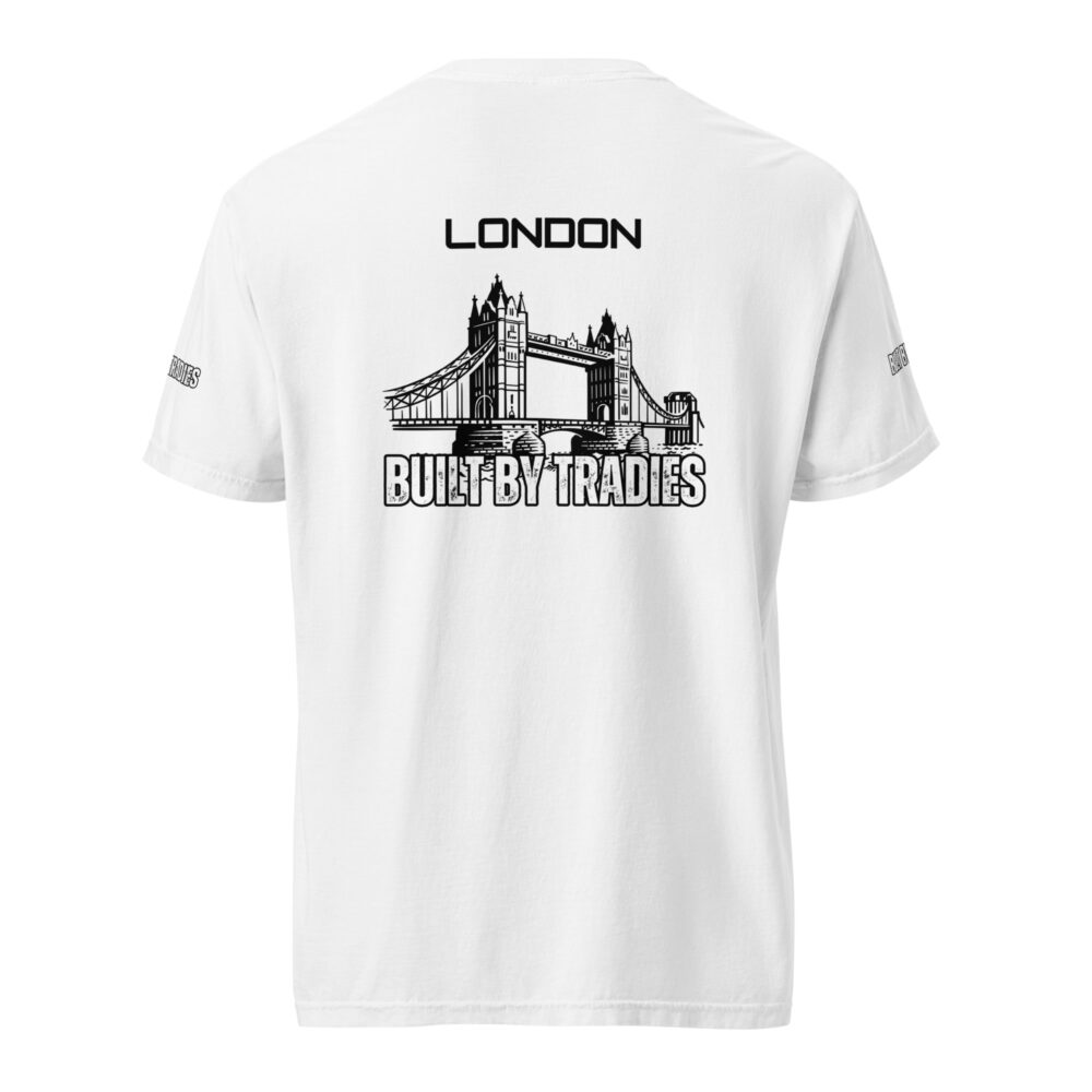 Respect The Trades London Built By Tradies Unisex T-Shirt - Image 5