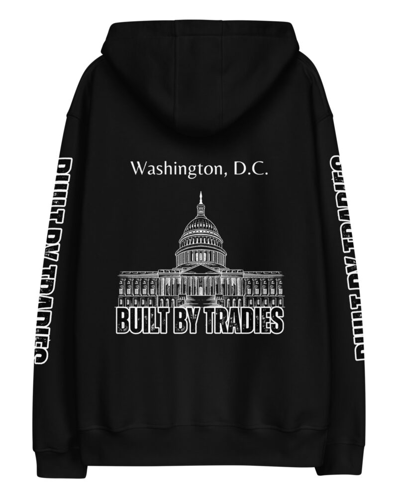 Respect The Trades Washington DC Built By Tradies Unisex Premium Hoodie