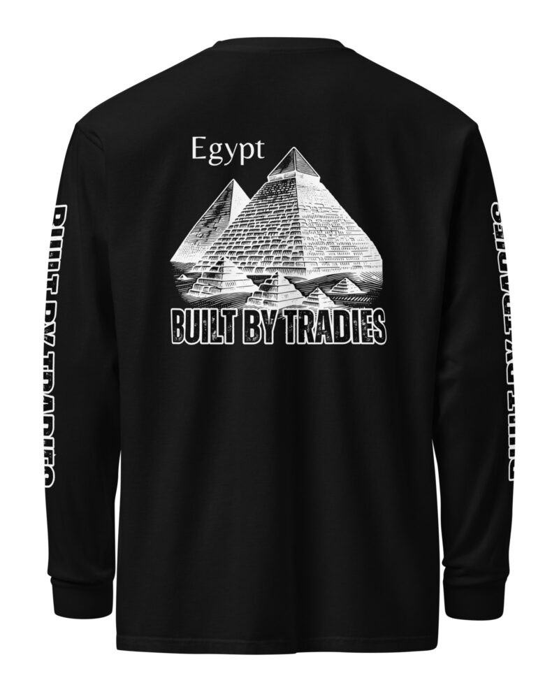 Respect The Trades Egypt Built By Tradies Unisex Long-Sleeve Shirt