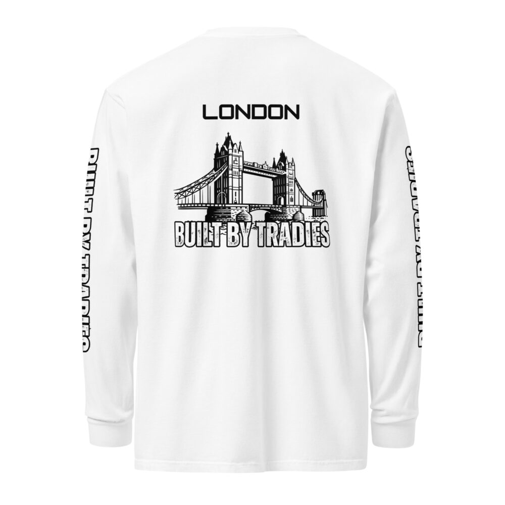 Respect The Trades London Built By Tradies Unisex Long-Sleeve Shirt - Image 5