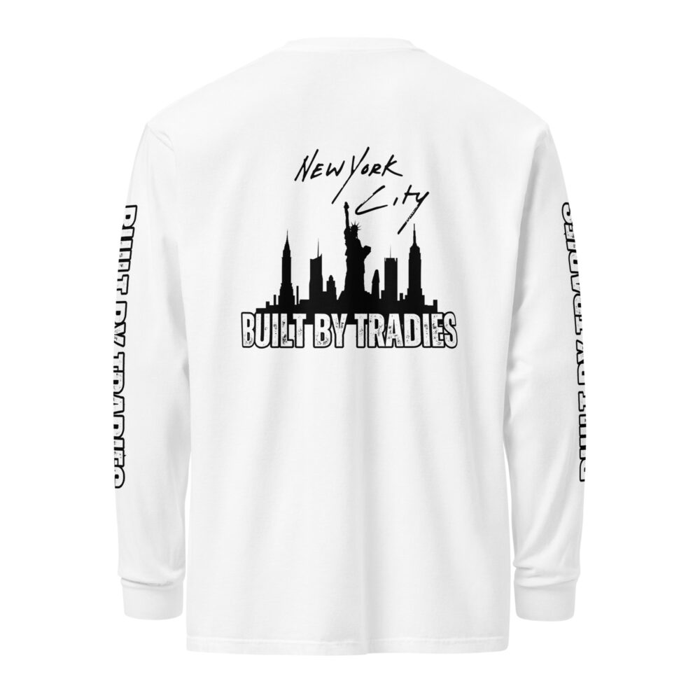 Respect The Trades New York City Built By Tradies Unisex Long-Sleeve Shirt - Image 5
