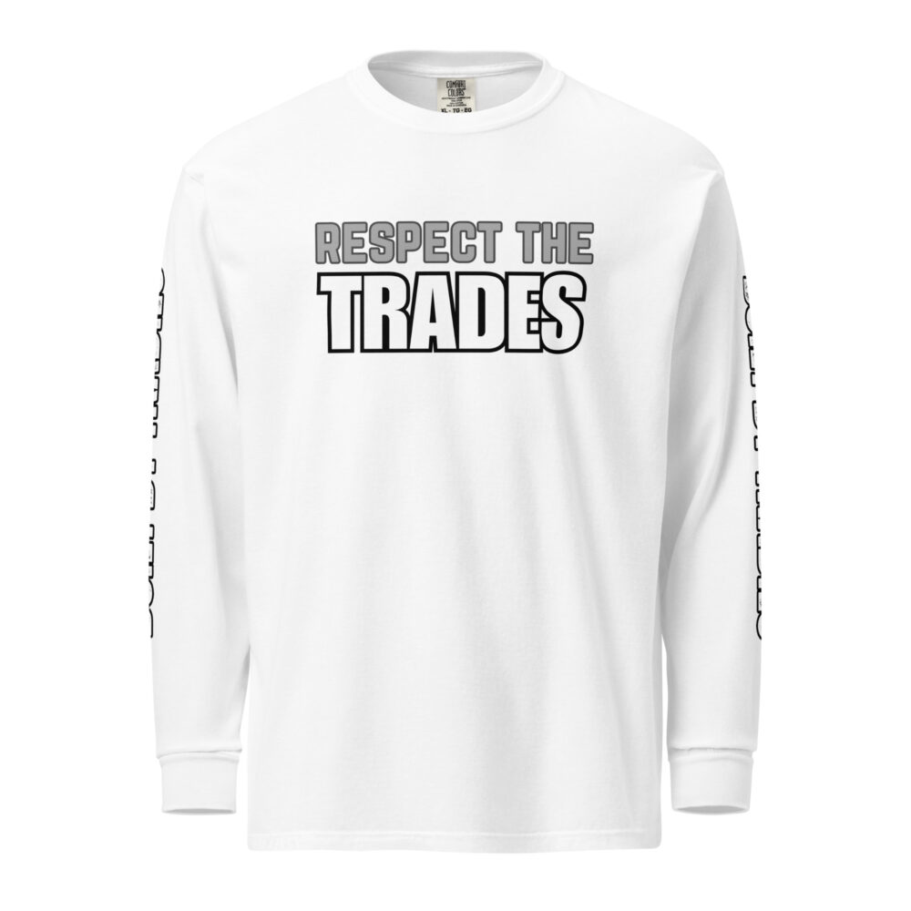Respect The Trades London Built By Tradies Unisex Long-Sleeve Shirt - Image 6
