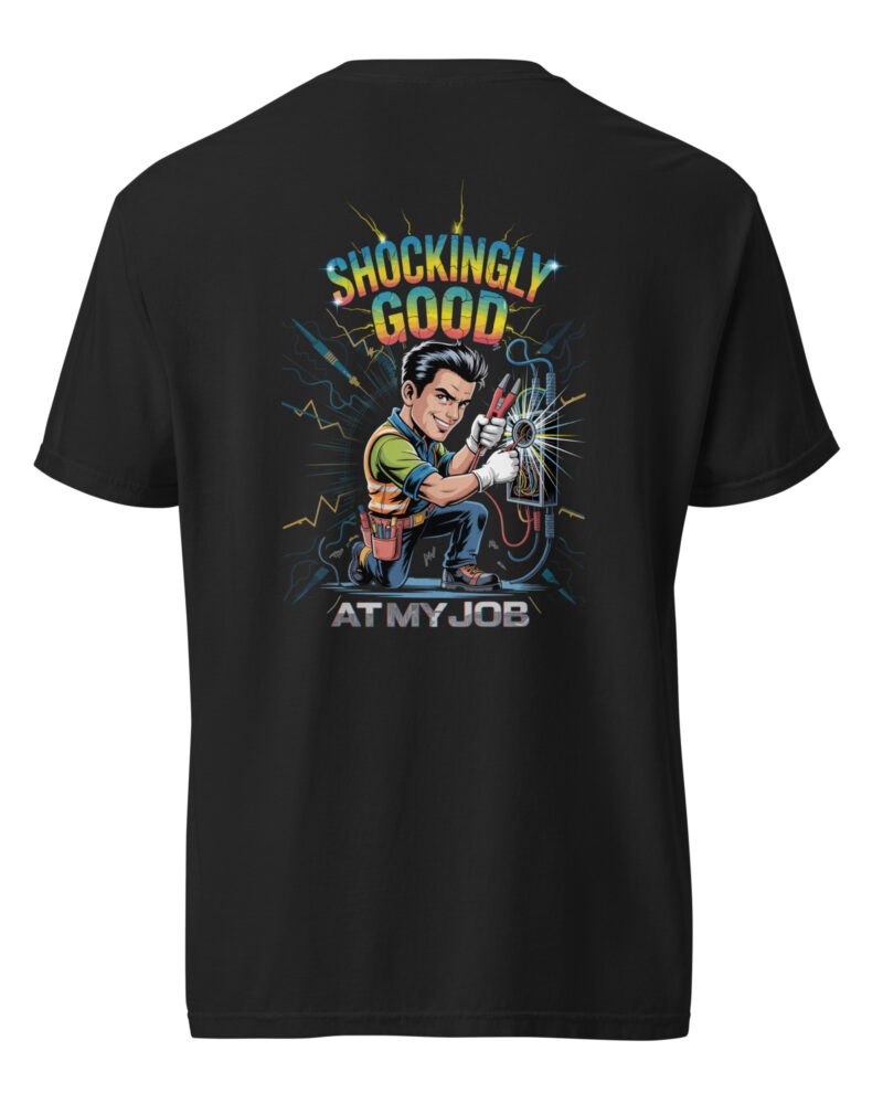 Shockingly Good At My Job Electrician Tradies Men T-Shirt