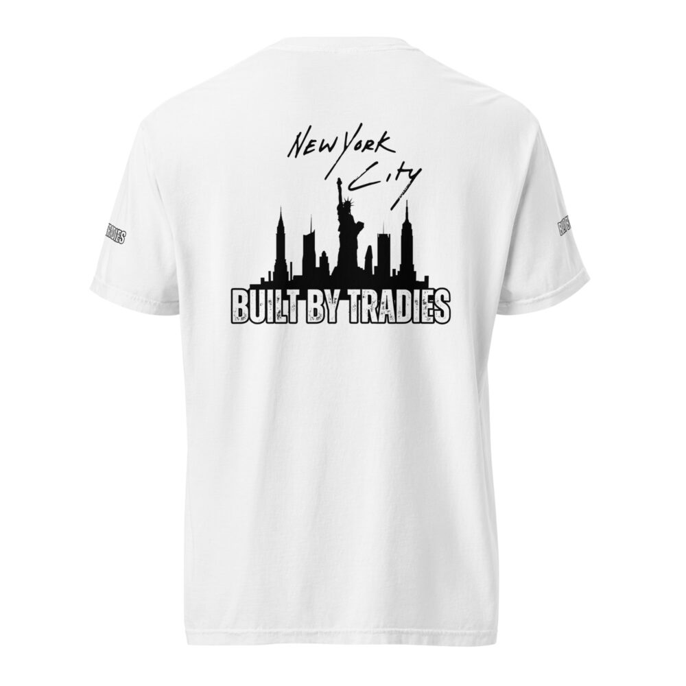 Respect The Trades New York City Built By Tradies Unisex T-Shirt - Image 5