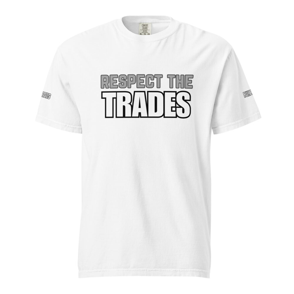 Respect The Trades Paris Built By Tradies Unisex T-Shirt - Image 6