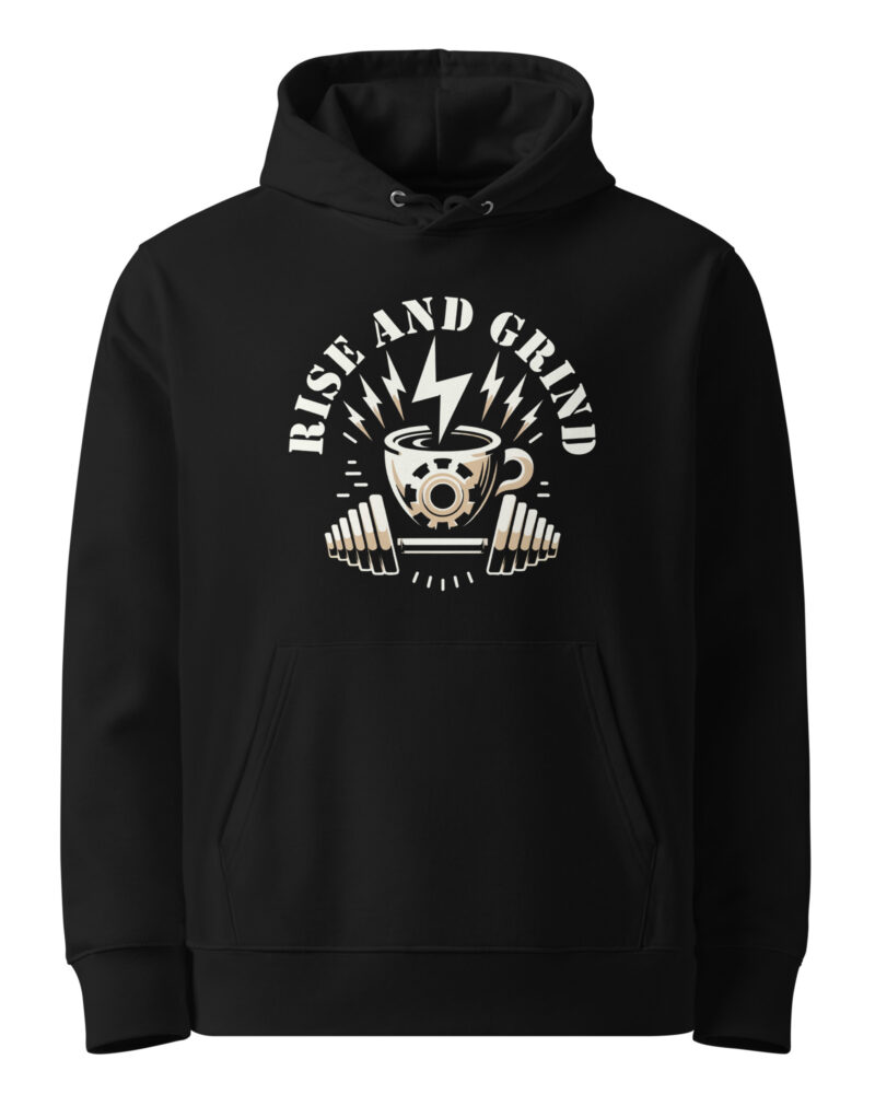 Rise And Grind Gym Rat Coffee Lovers Men Hoodie