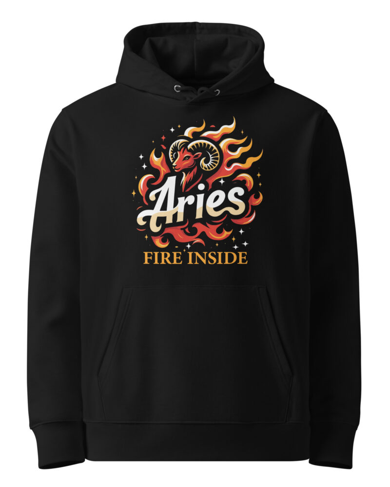 Aries Fire Inside Zodiac Sign Women Hoodie