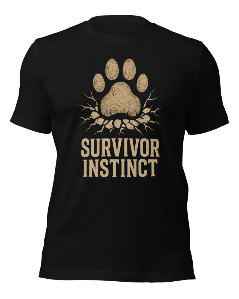 Survivor Instinct Cat Lovers Men T-Shirt