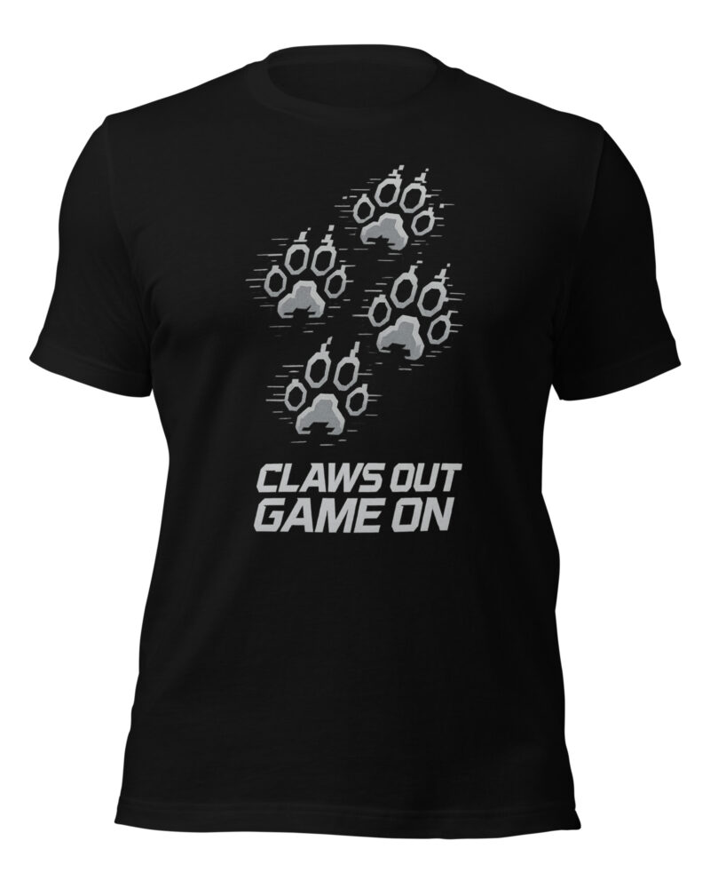 Claws Out Game On Cat Lovers Men T-Shirt