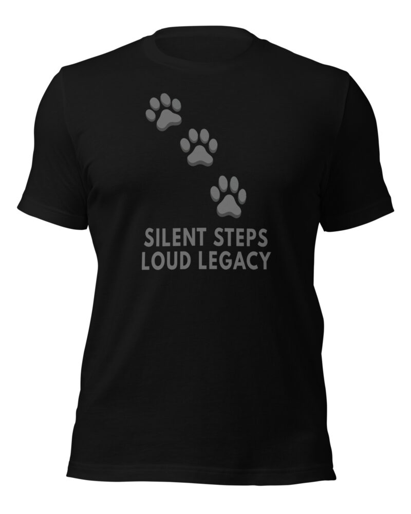 Silent Steps Loud Legacy Cat Lovers Men T-Shirt