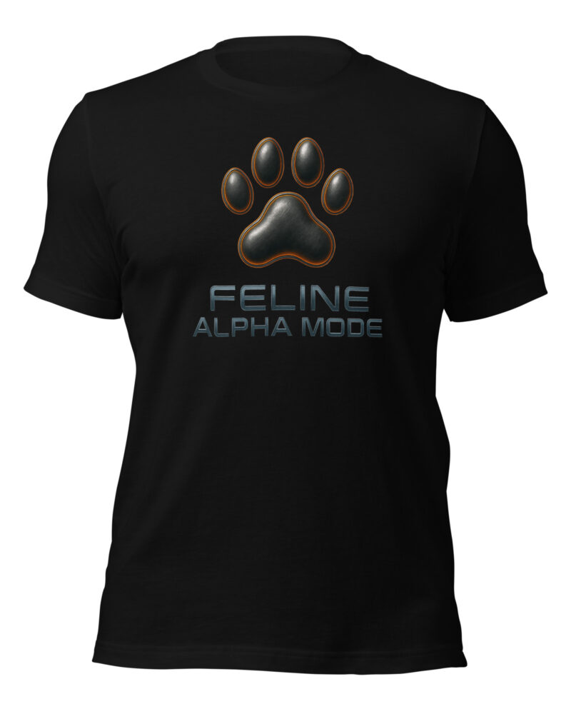 Feline Alpha Mode Cat Lovers Men T-Shirt